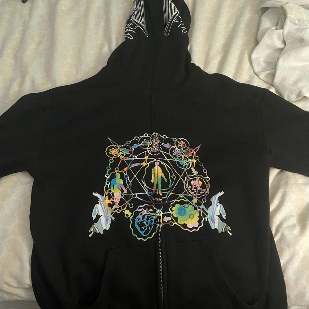 Full zip hoodie, unotheactivist merch
